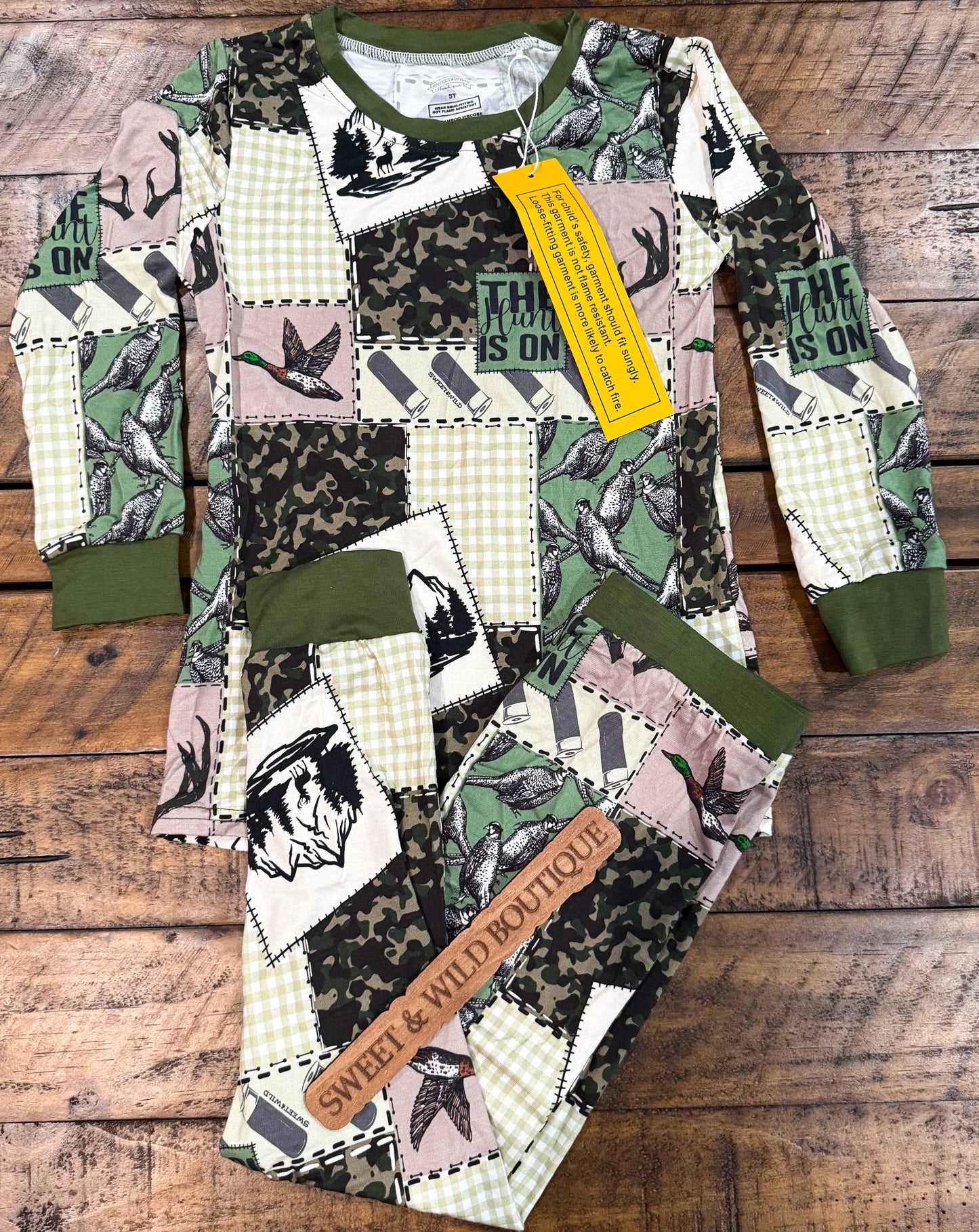 WILD CAMO KIDS SET