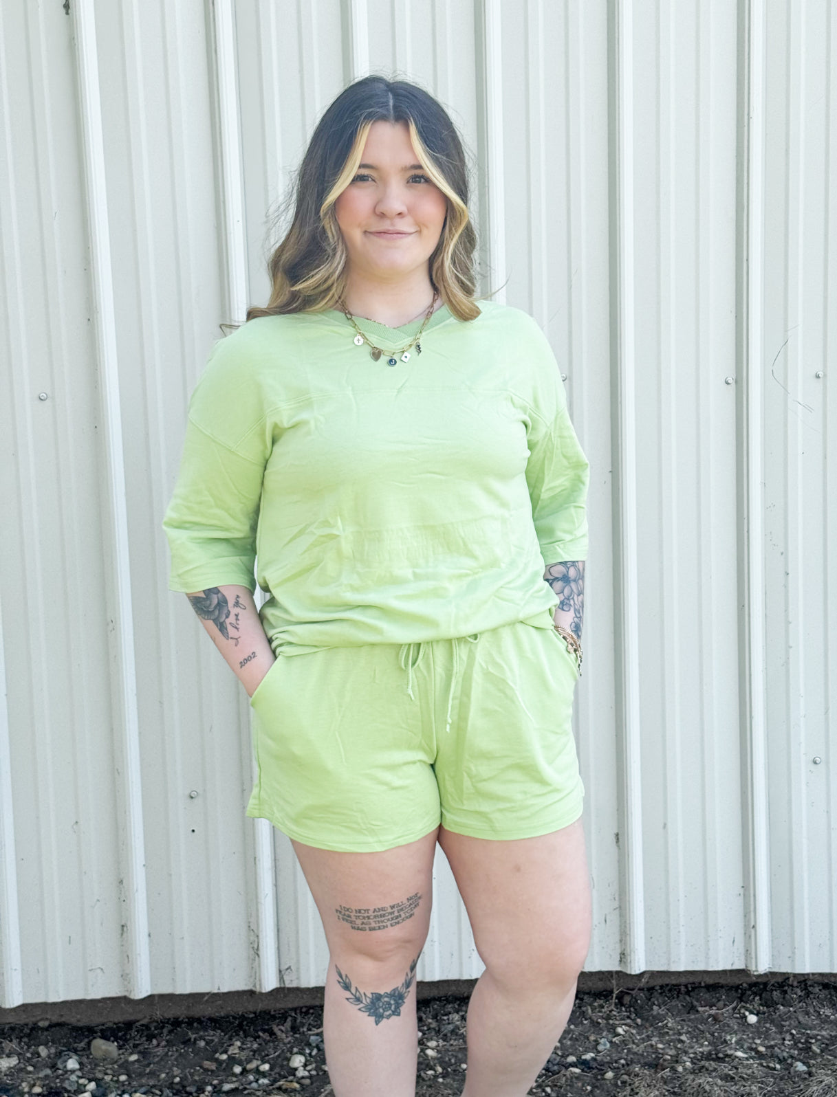 Green Lounge Set *FINAL SALE*