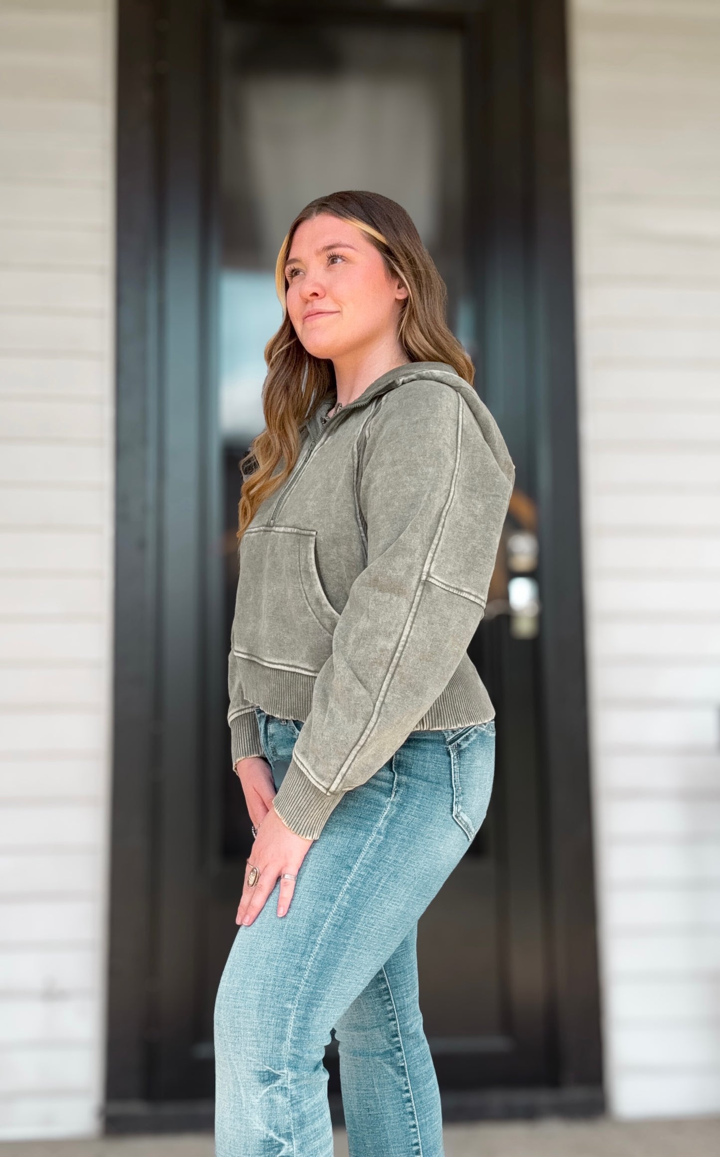 VINTAGE SAGE PULLOVER