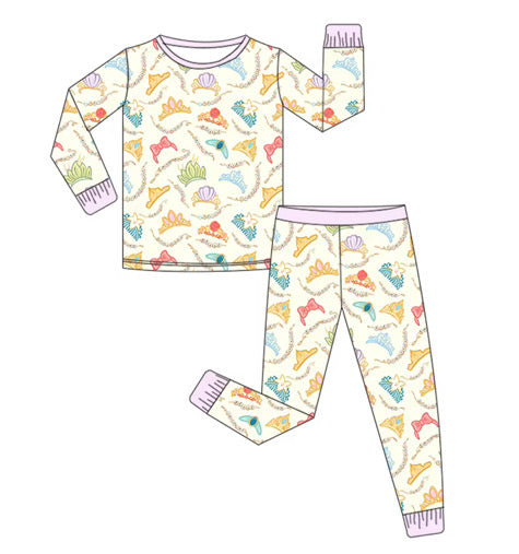 TINY TIARAS KIDS TWO-PIECE SET