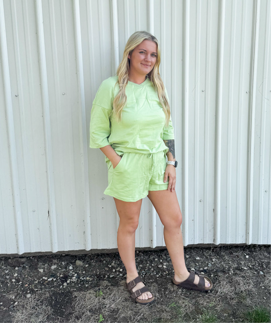 Green Lounge Set *FINAL SALE*