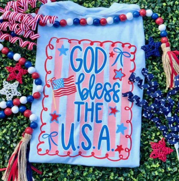 GOD BLESS THE USA TEE