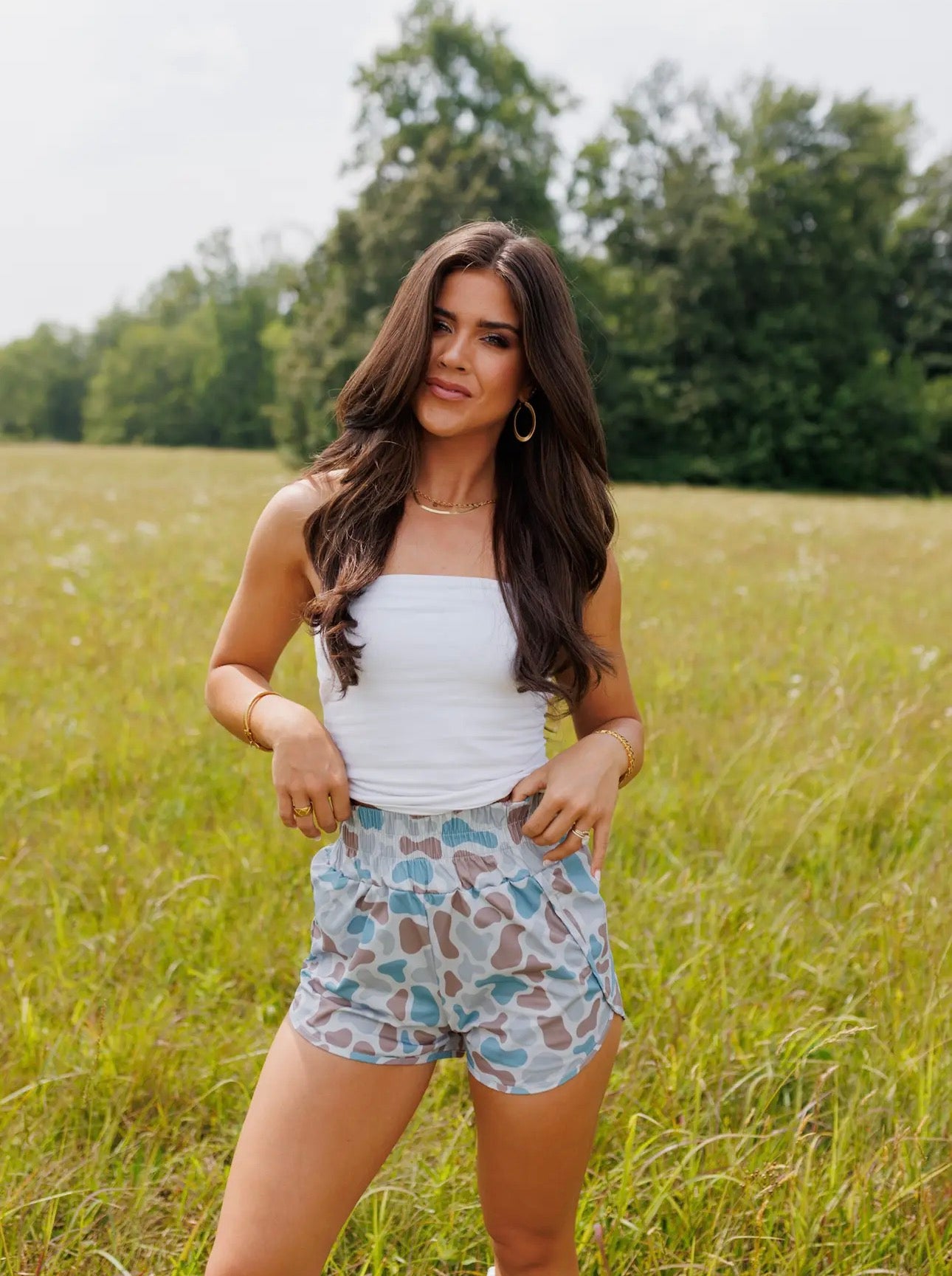 CAMO ATHLETIC SHORTS