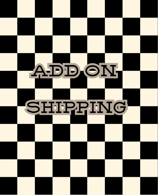 ADD ON SHIPPING *READ DESCRIPTION*